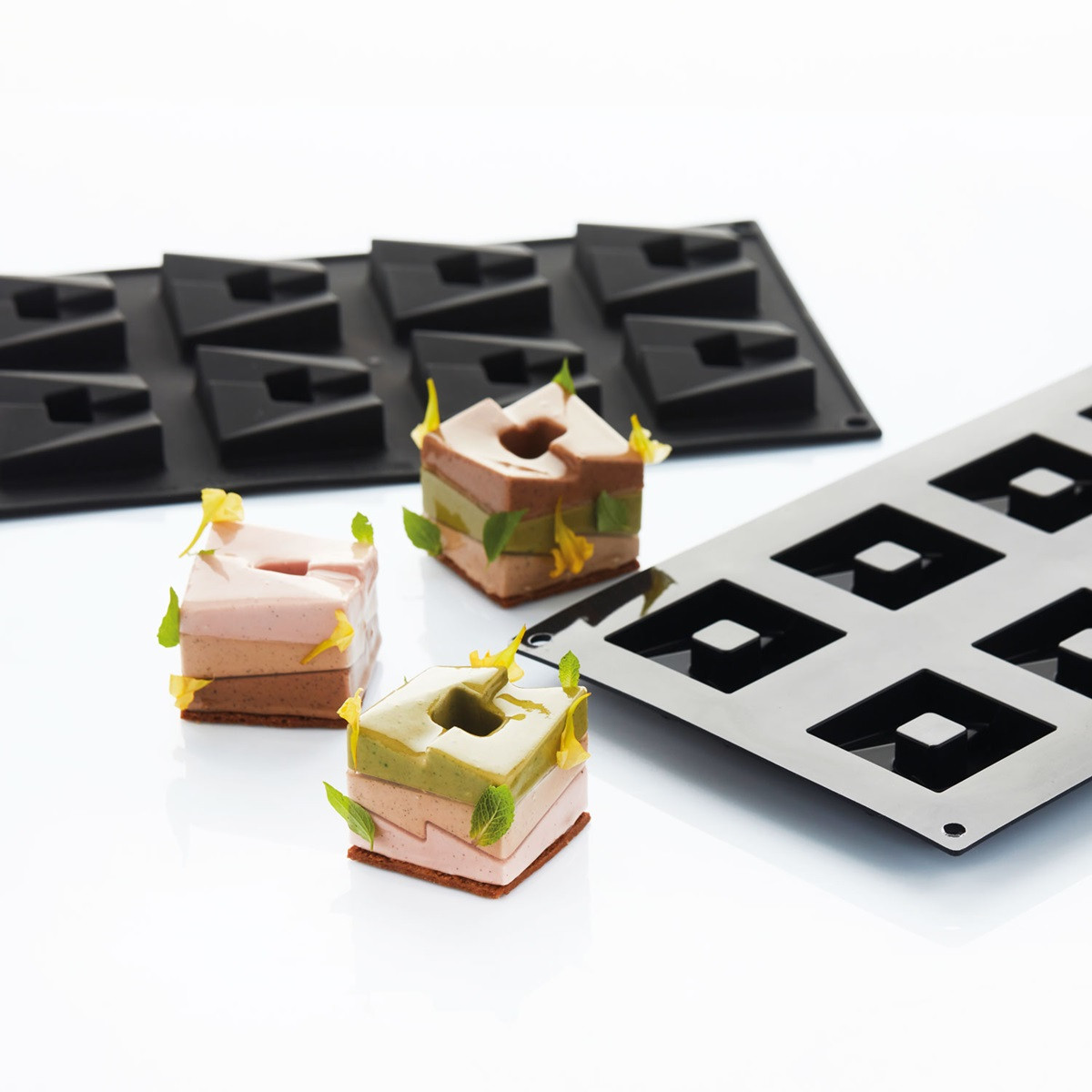 Martellato Siliconen Vorm Cube 50x50mm (8) Set/2