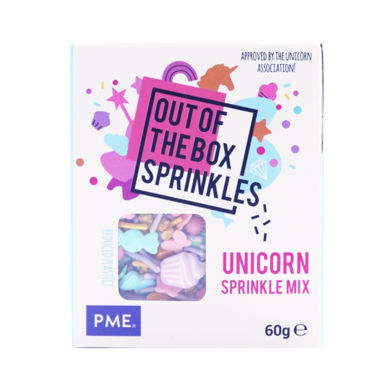 PME Unicorn Sprinkle Mix (Out of the Box) 60g