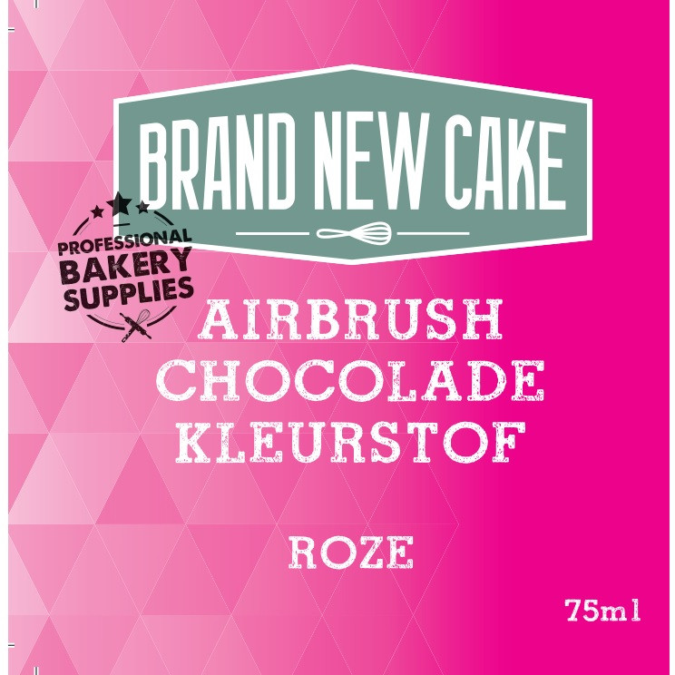 BrandNewCake Airbrush Choco Kleurstof Roze 75ml