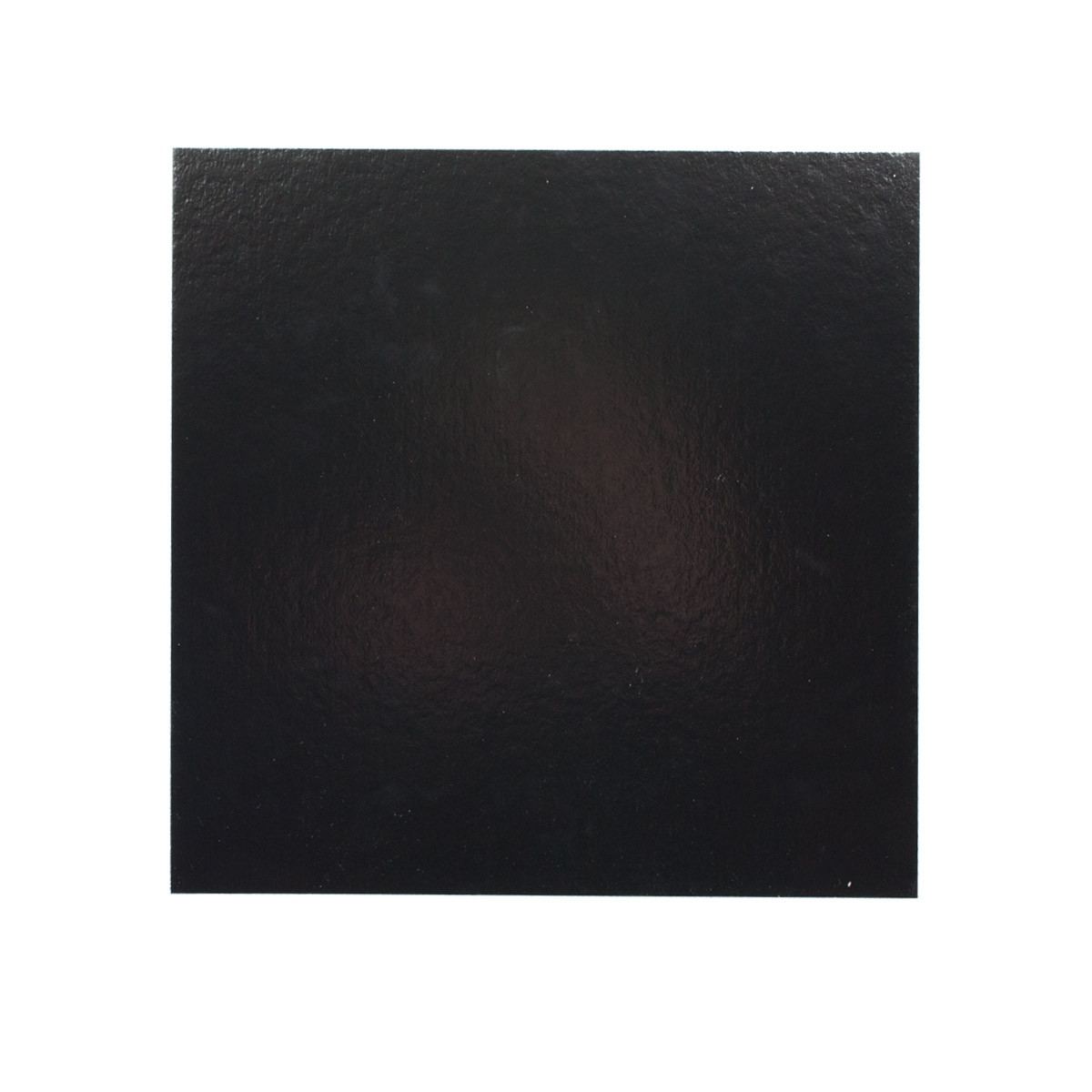 Taartkarton Vierkant Goud/Zwart 24x24cm per stuk