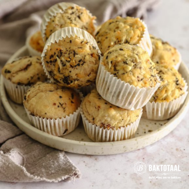 Hartige muffins recept